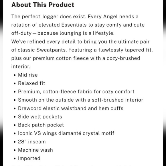 Victoria's Secret Pink Sweatshirt and Joggers Set - Picture 9 of 10